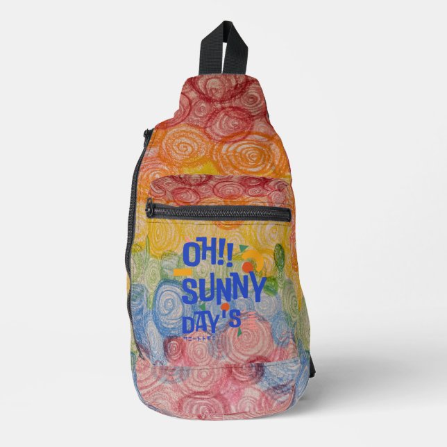 OH"SUNNYDAY'S MAG SLING BAG (Front)