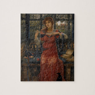 Oh Swallow, Swallow by John Melhuish Strudwick Jigsaw Puzzle