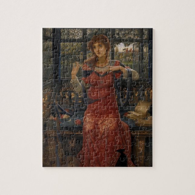 Oh Swallow, Swallow by John Melhuish Strudwick Jigsaw Puzzle (Vertical)
