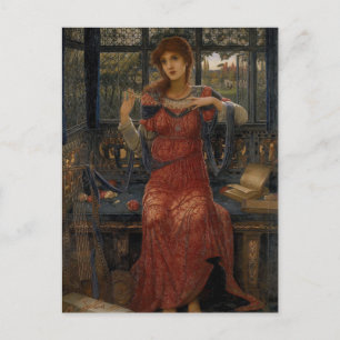 Oh Swallow, Swallow by John Melhuish Strudwick Postcard