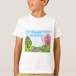 Oh Sweet Candy Land and Cupcakes T-Shirt