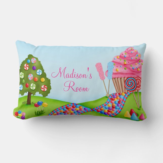 Oh Sweet Candyland Pillow (Front)