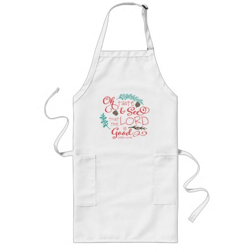 Image of Oh Taste and See Holiday Apron