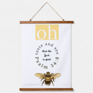 Oh Taste And See   Psalm 34:8   Christian Tapestry