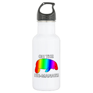 Oh the HUE-MANATEE 532 Ml Water Bottle