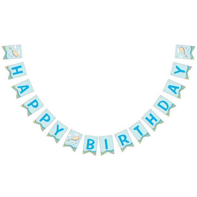 Oh, The Places He'll Go! - First Birthday Bunting (All)