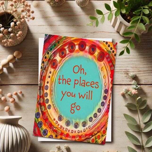 Oh The Places You Will Go Fun Graduation Card (Creator Uploaded)