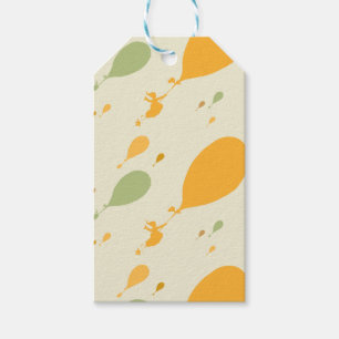 Oh, The Places You'll Go! Balloon Outline Pattern Gift Tags