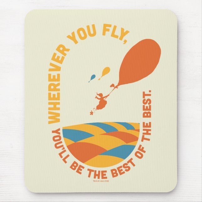 Oh, The Places You'll Go! "Best of the Best" Mouse Mat (Front)