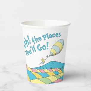 Oh! The Places You'll Go! Boy Birthday Paper Cups