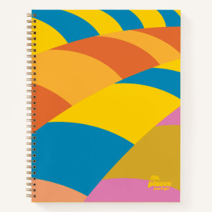 Oh, The Places You'll Go! Colourful Balloon Stripe Notebook