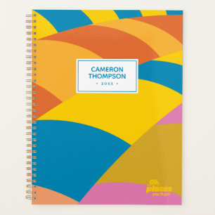 Oh, The Places You'll Go! Colourful Balloon Stripe Planner