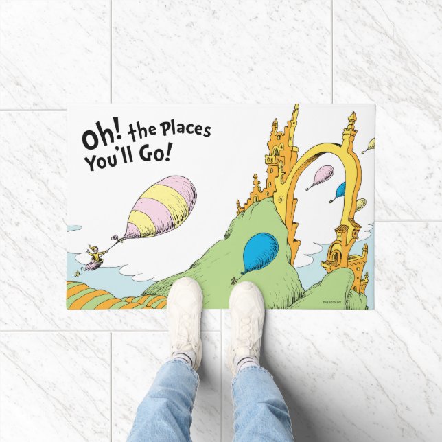 Oh! The Places You'll Go! Doormat (Indoor)
