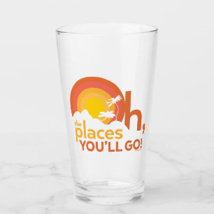 Oh, The Places You'll Go! Landscape Typography Glass