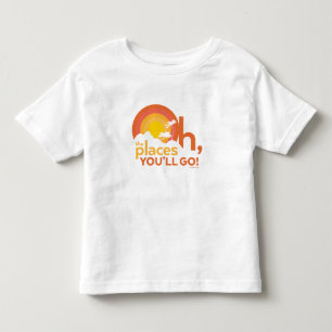 Oh, The Places You'll Go! Landscape Typography Toddler T-Shirt
