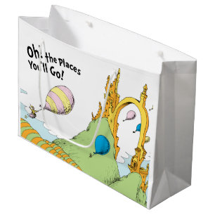 Oh! The Places You'll Go! Large Gift Bag