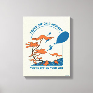 Oh, The Places You'll Go! "Off on a Journey" Canvas Print