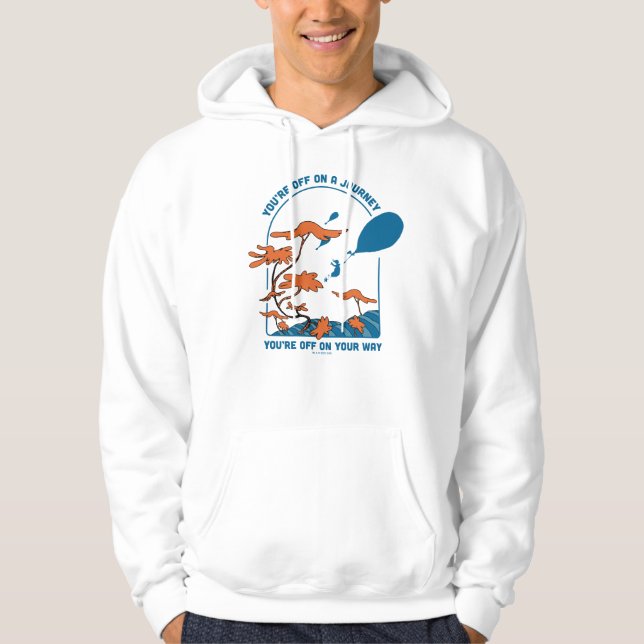 Oh, The Places You'll Go! "Off on a Journey" Hoodie (Front)