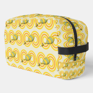 Oh, the Places You'll Go Orange Pattern Dopp Kit