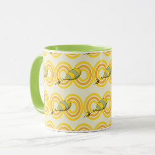 Oh, the Places You'll Go   Orange Pattern Mug