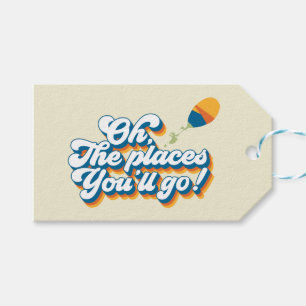 Oh, The Places You'll Go! Quote with Balloon Gift Tags
