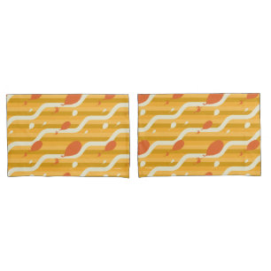 Oh, The Places You'll Go! Retro Balloon Pattern Pillowcase