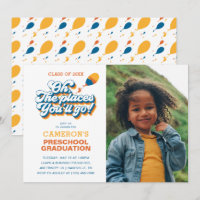 Oh, The Places You'll Go! Retro Graduation Photo
