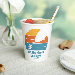 Oh, The Places You'll Go! Retro Sunset Paper Cups