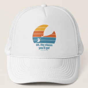 Oh, The Places You'll Go! Retro Sunset Trucker Hat