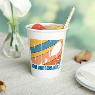 Oh, The Places You'll Go! "What Journeys Await" Paper Cups