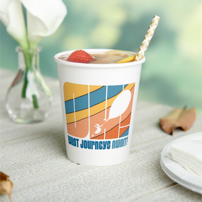 Oh, The Places You'll Go! "What Journeys Await" Paper Cups (Insitu)