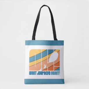 Oh, The Places You'll Go! "What Journeys Await" Tote Bag