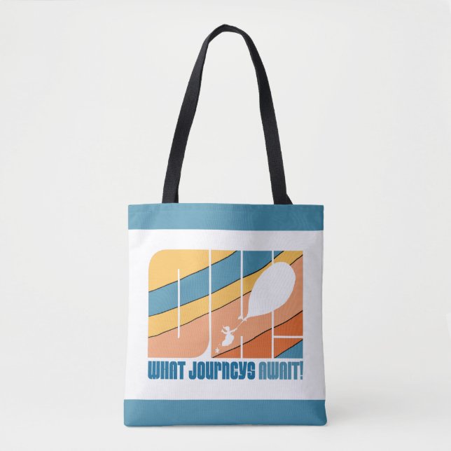 Oh, The Places You'll Go! "What Journeys Await" Tote Bag (Front)