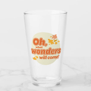 Oh, The Places You'll Go! "What Wonders Will Come" Glass