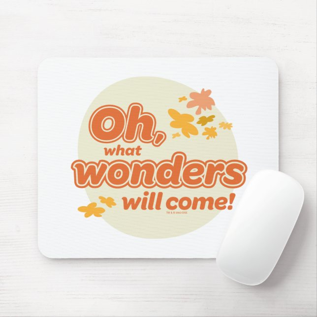 Oh, The Places You'll Go! "What Wonders Will Come" Mouse Mat (With Mouse)