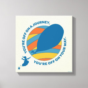 Oh, The Places You'll Go! "You're Off On Your Way" Canvas Print