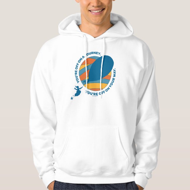 Oh, The Places You'll Go! "You're Off On Your Way" Hoodie (Front)