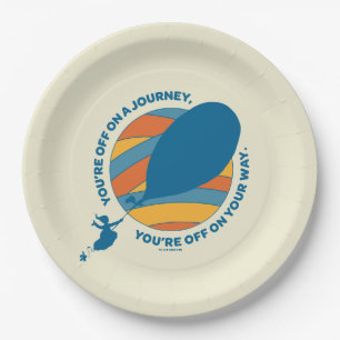 Oh, The Places You'll Go! "You're Off On Your Way" Paper Plate