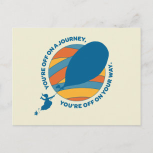 Oh, The Places You'll Go! "You're Off On Your Way" Postcard