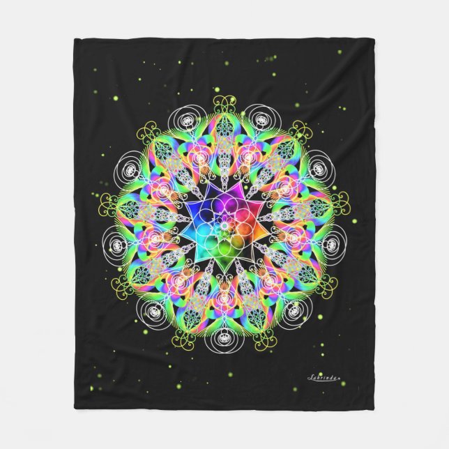 Oh, the Possibilities! Fleece Blanket (Front)