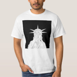 Oh the shame Statue of Liberty US for sale chaos T-Shirt