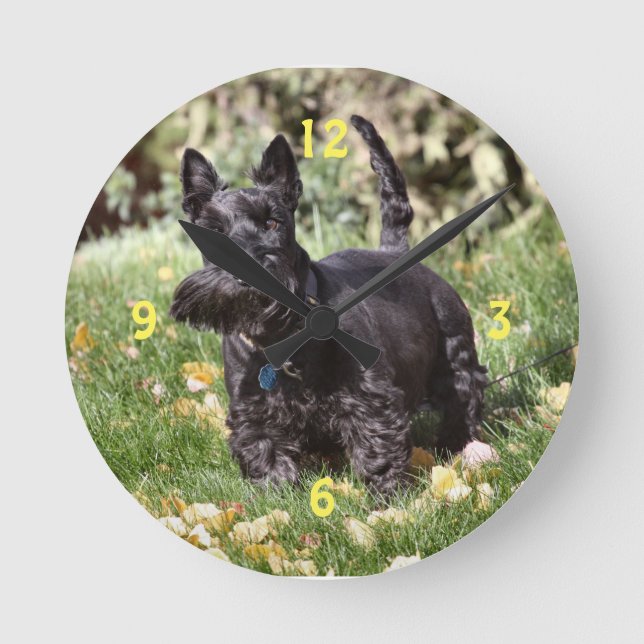 Oh Watch Round Clock (Front)