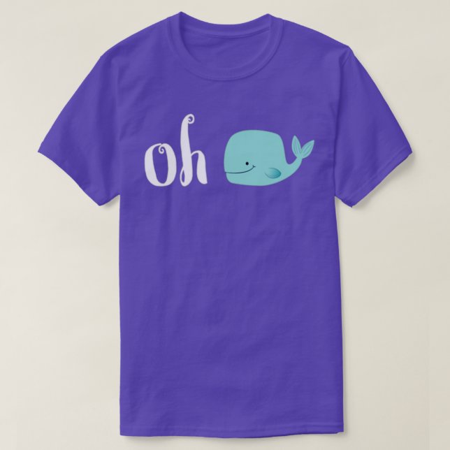 Oh Whale 33 T-Shirt (Design Front)