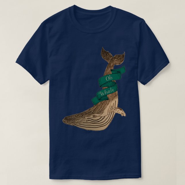 Oh Whale 9 3 T-Shirt (Design Front)