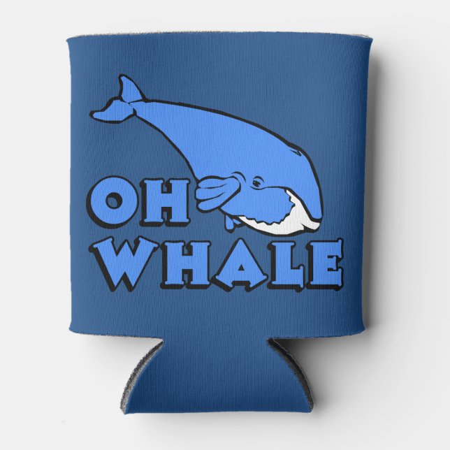 Oh Whale Can Cooler (Front)