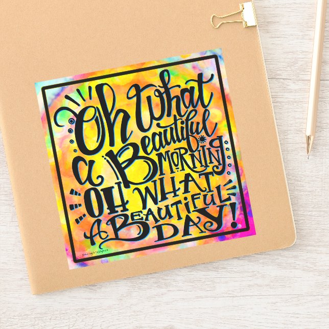Oh What a Beautiful Day Colourful Fun (Notebook)
