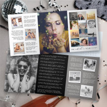 Oh! What A Year In Review Modern 20 Photo Collage