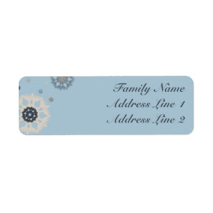 Oh What Fun address label