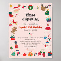 Oh What Fun advice for birthday girl time capsule