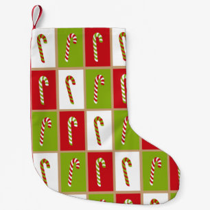 Oh What Fun! Candy canes Christmas stocking